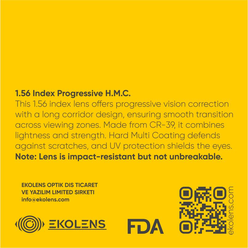 TORA 1,56 MF PROGRESSIVE S-HMC