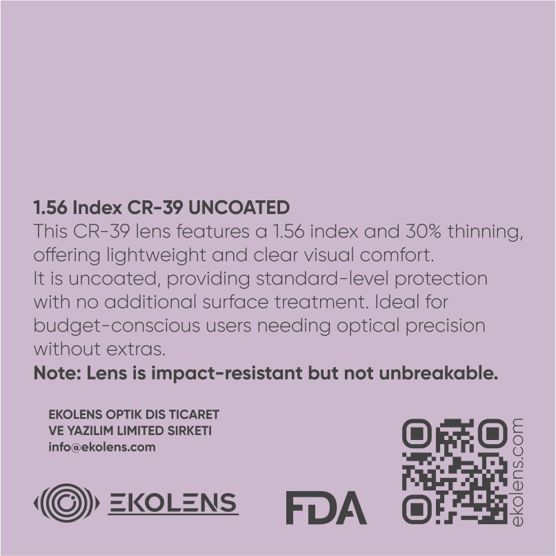 TORA 1,56 SV ORGANIK CR39 UC